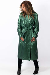 Women's leather coat Bisera